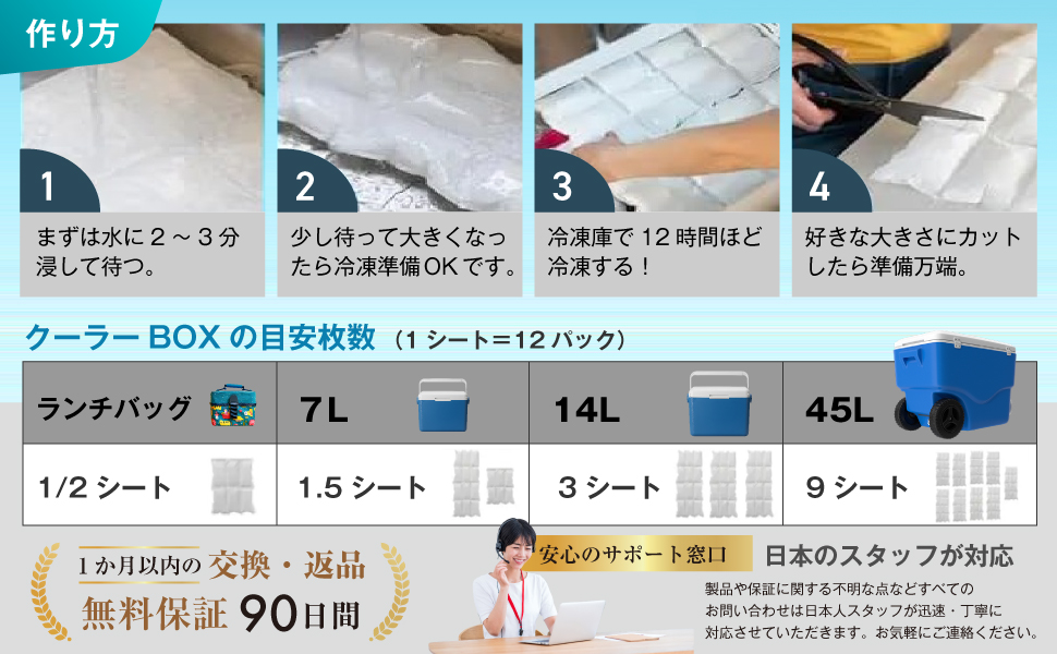 Amazon | NICE PACKS ナイスパックス 保冷剤 アイスパック 強力
