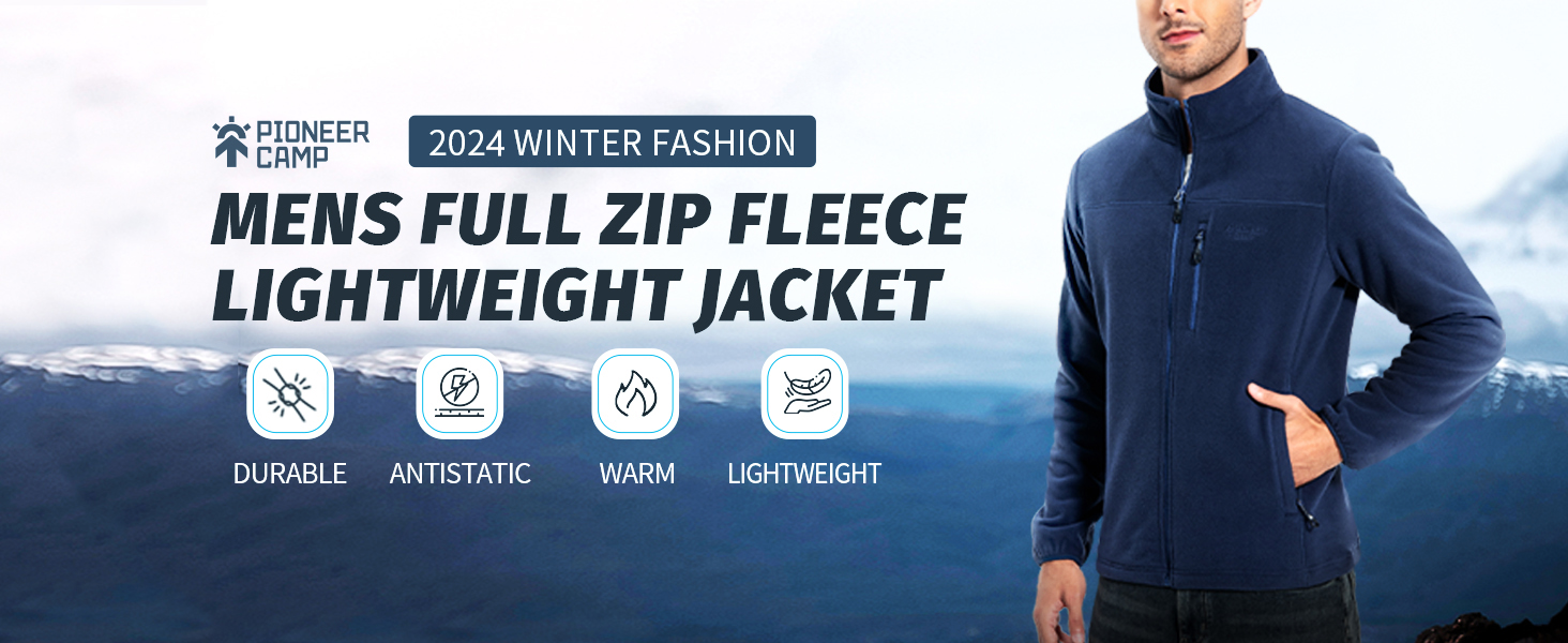 fleece jacket men