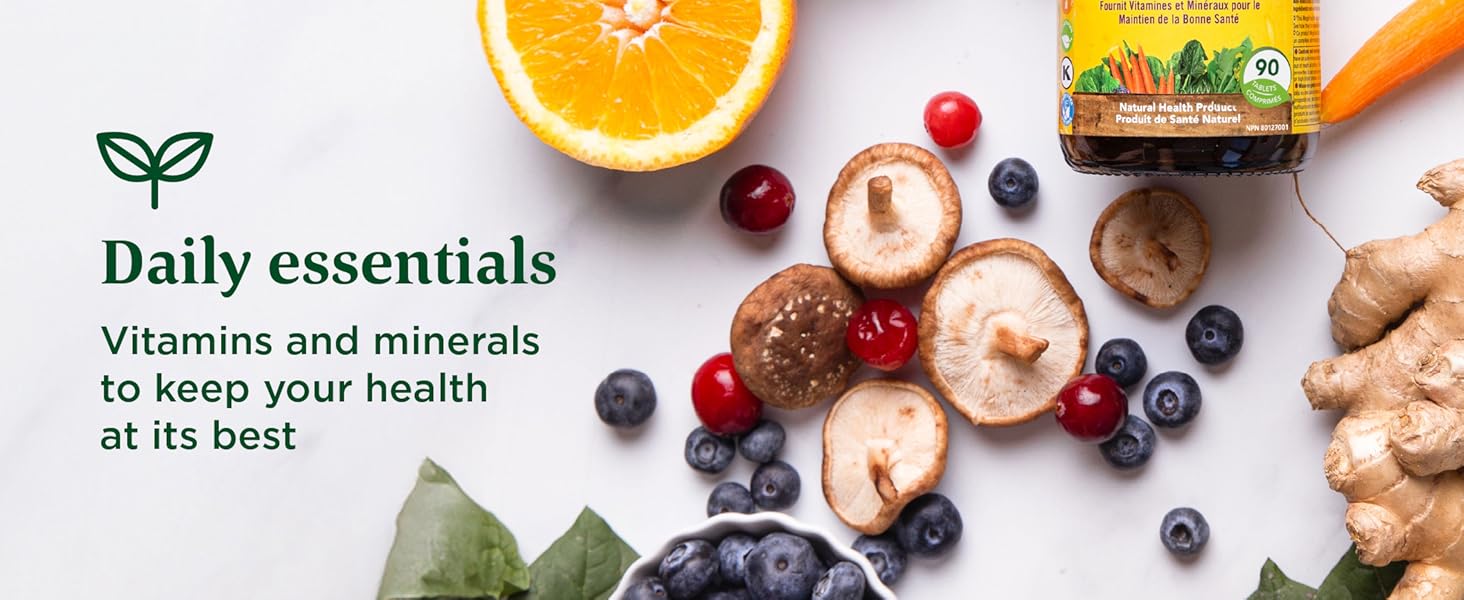 Vitamins and minerals