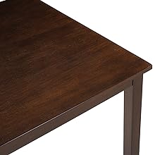 Merax 5 Pieces Dining Table Set Industrial Wooden Kitchen Table and 4 Chairs for Dining Room