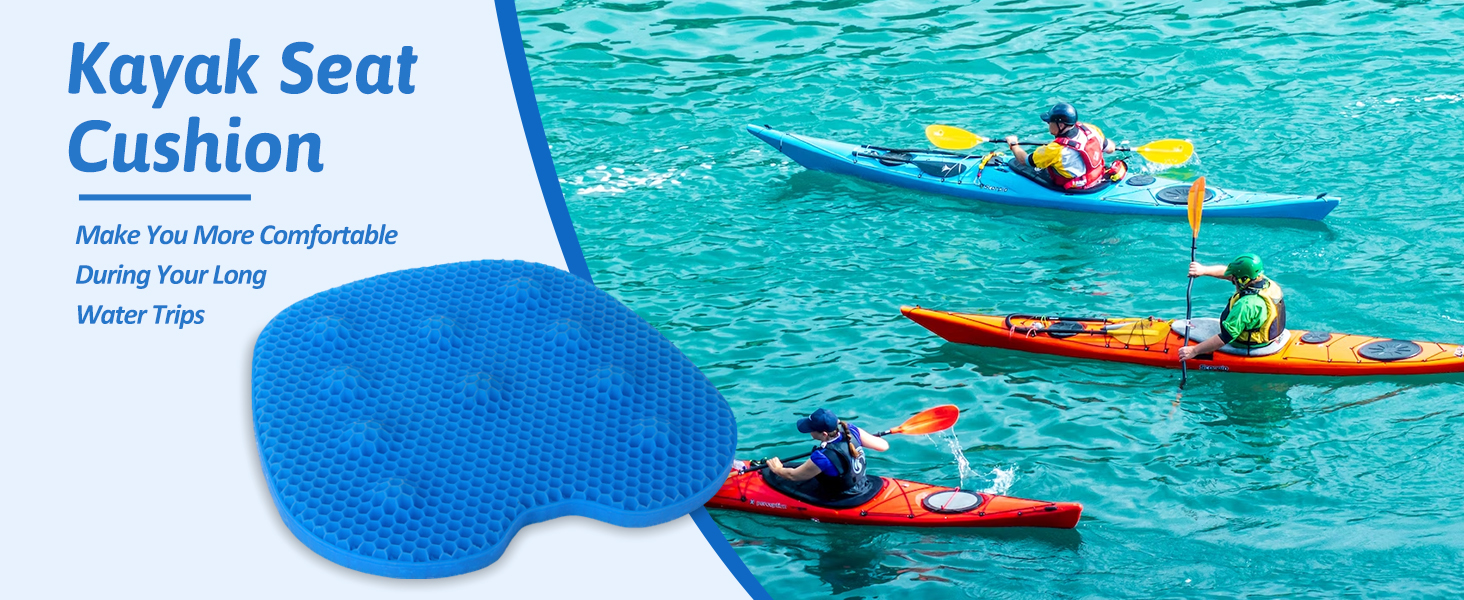 Extra large kayak seat cushion