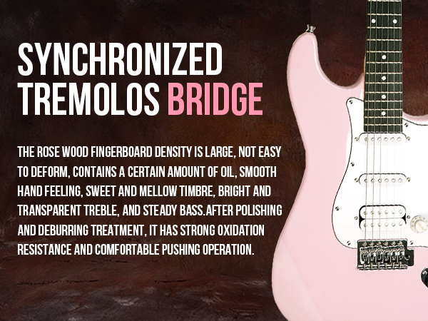 Amazon.com: Soulmate 39 Inch Full Size Electric Guitar