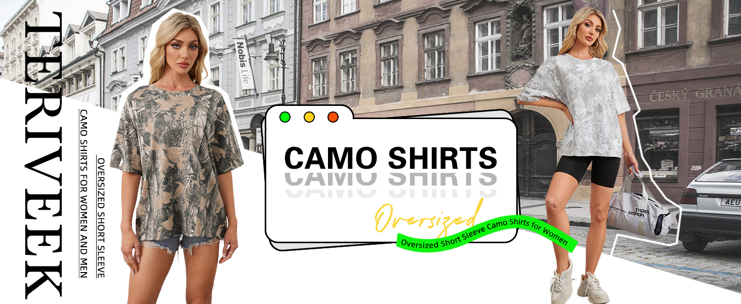 women camo shirt