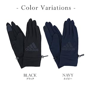 Amazon | [アディダス] 手袋 レディース 日本製 スマホ対応 滑り