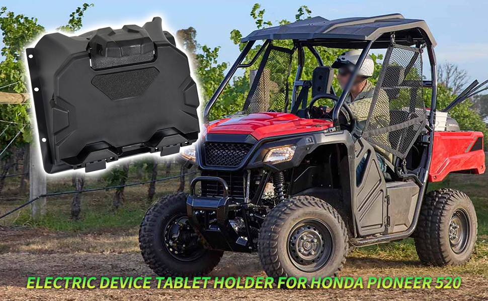 POKIAUTO Electronic Device Holder for Honda Pioneer 520 500