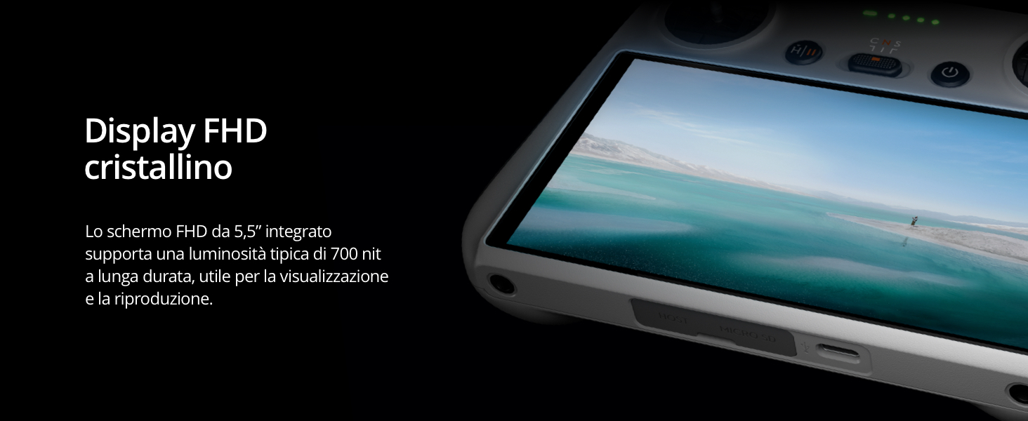 Display FHD cristallino