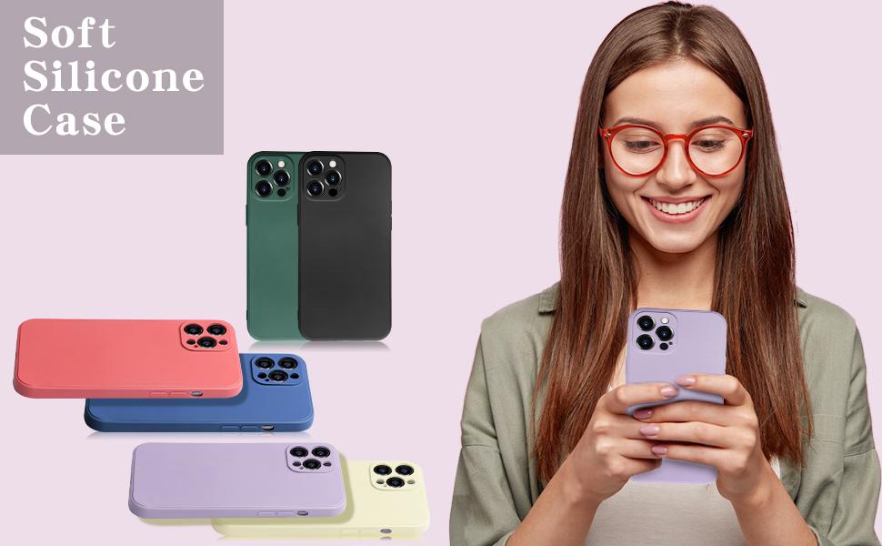 iPhone 12 Pro Max Case with Protection Camera Lens Liquid