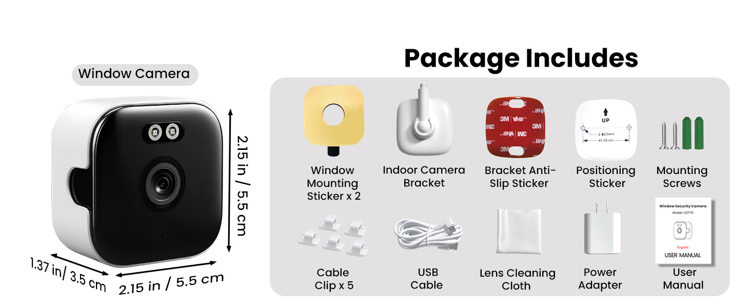 Package Includes