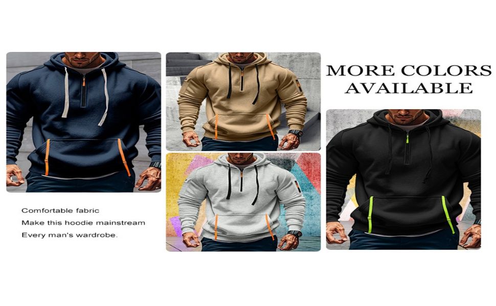 1/4 zip pullover mens