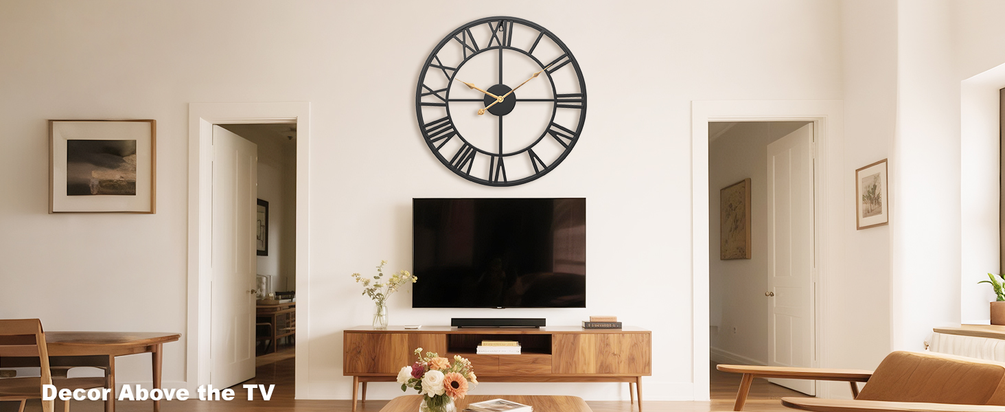clocks for living room decor