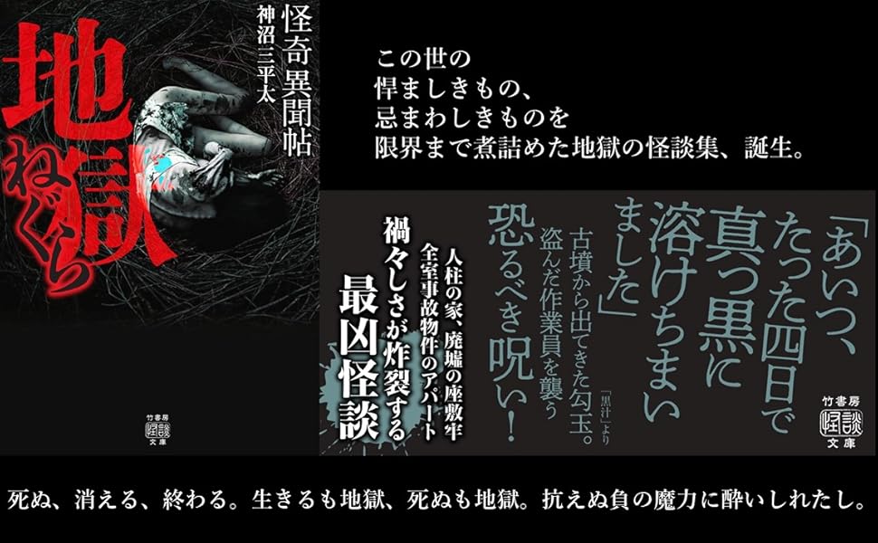 Amazon.co.jp: 怪奇異聞帖 地獄ねぐら (竹書房怪談文庫 HO 656) : 神沼