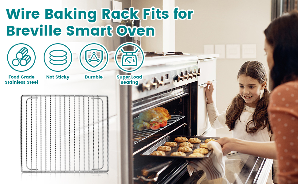 Wire Baking Rack Fits for Breville Smart Oven BOV800XL, Pro