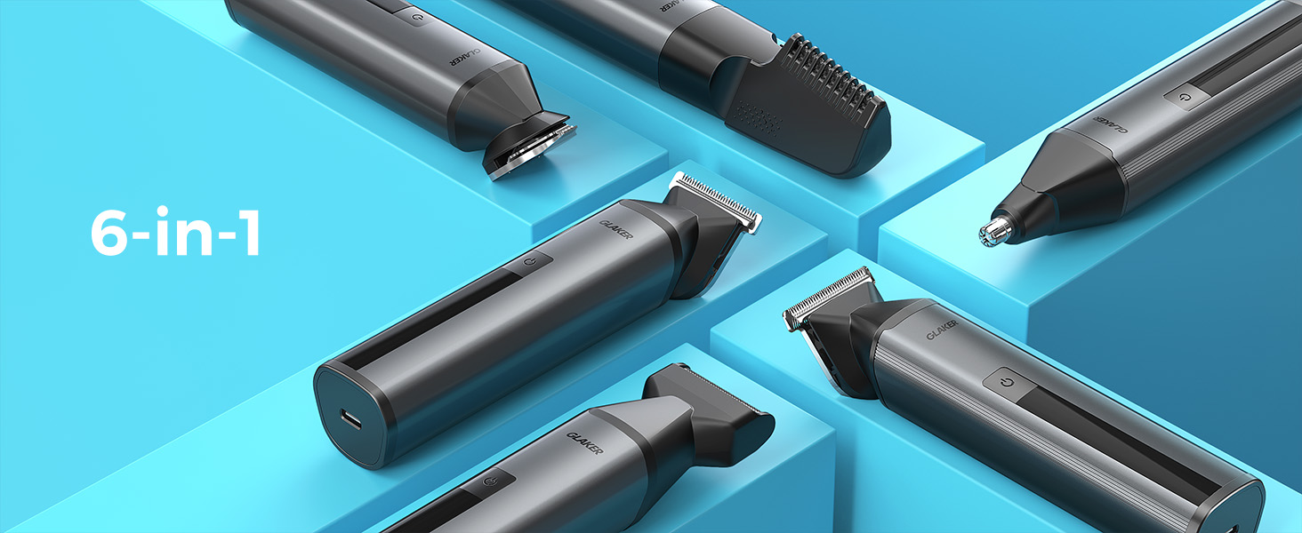 beard trimmer for men hair clippers and trimmers set mustache grooming kit cordless mens razor