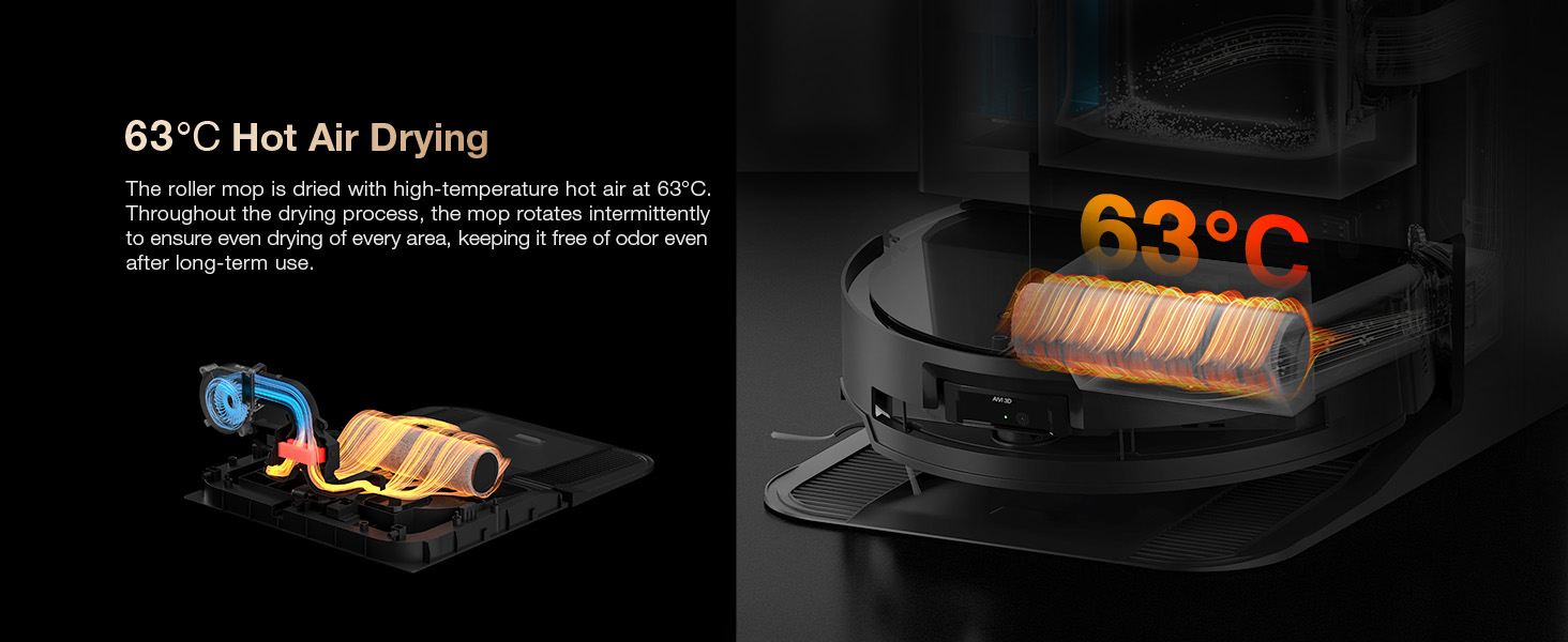 63℃ Hot Air Drying