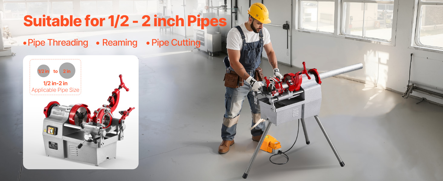 pipe threading machine