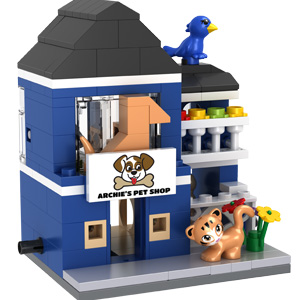 Archies pet shop mini city