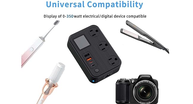 Universal Travel Converter, Travel Adapter, International Converter