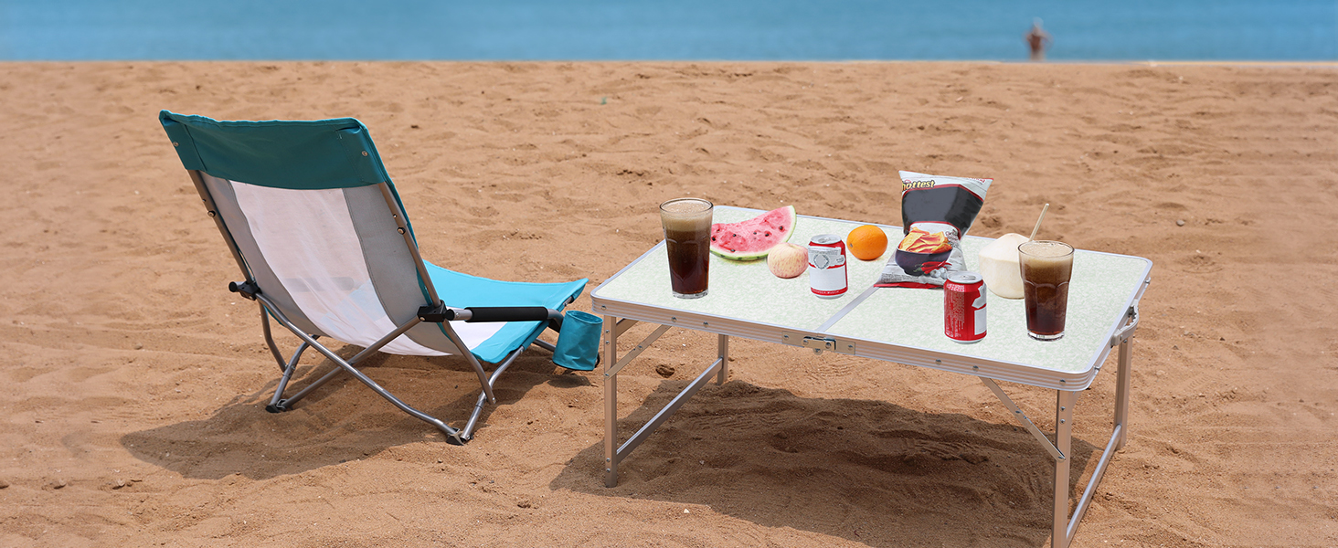 beach table