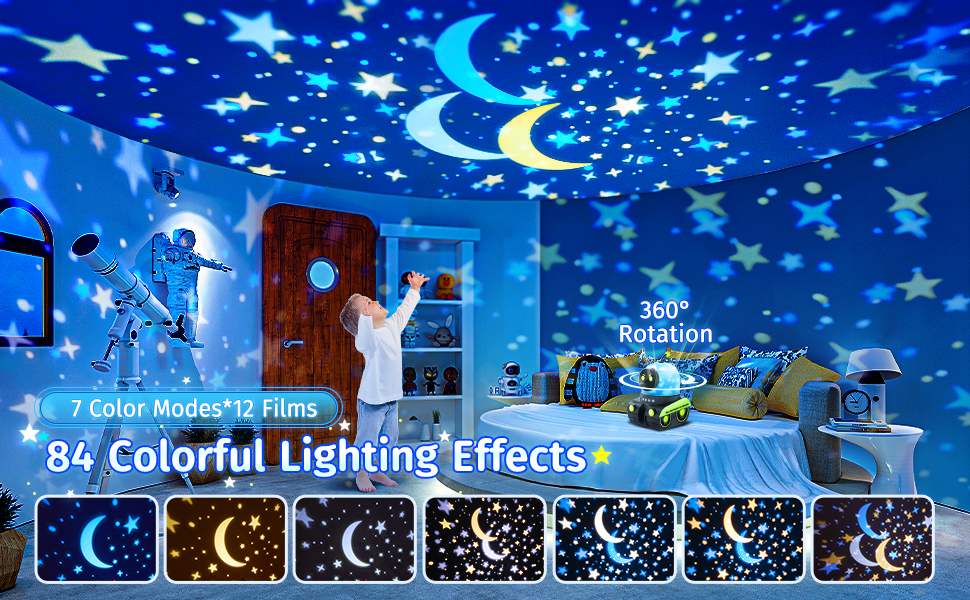 sensory lights kids night light baby lights projector baby projector light for kids night light