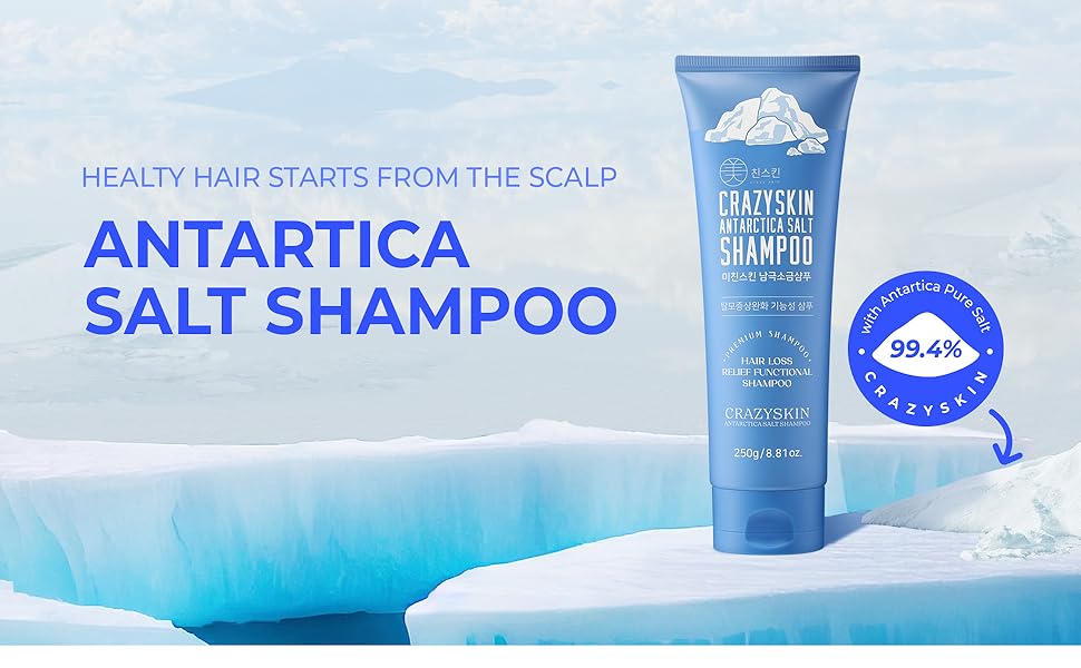 Crazy Skin Antartica Salt Shampoo
