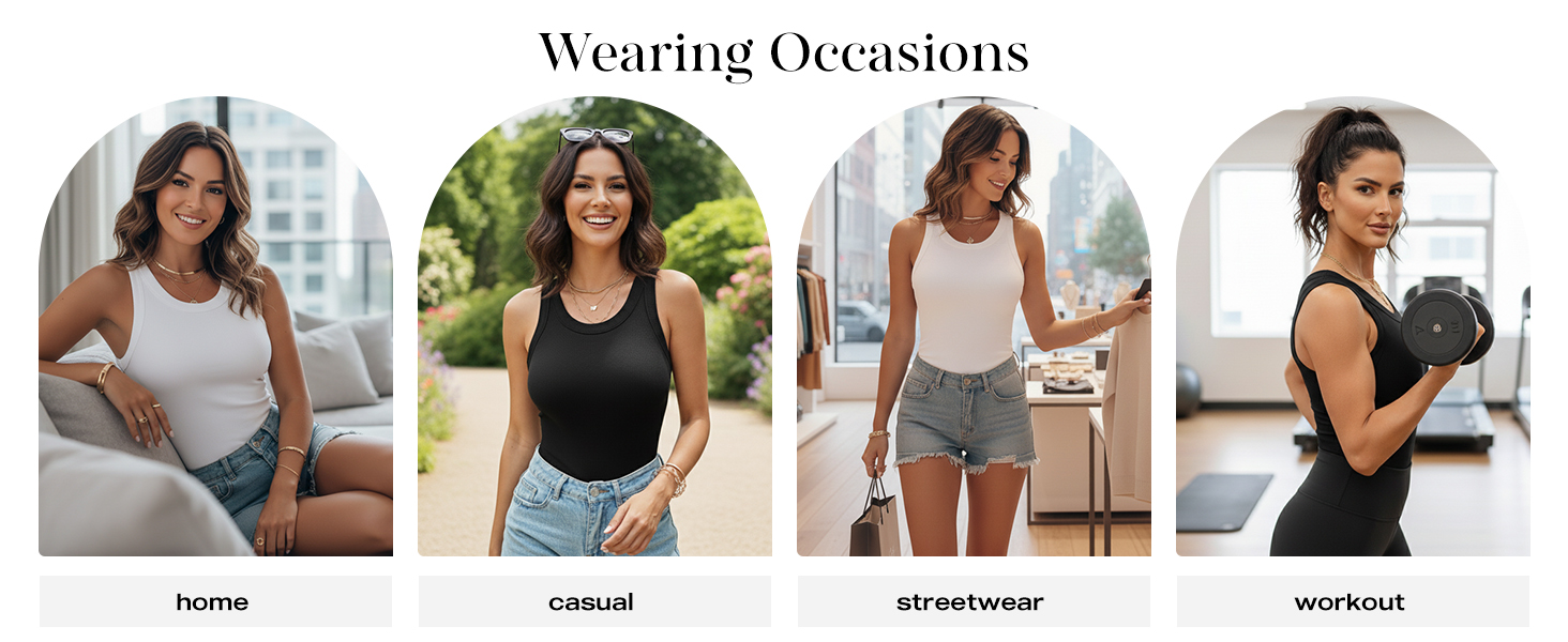 chicme built inbra tank tops