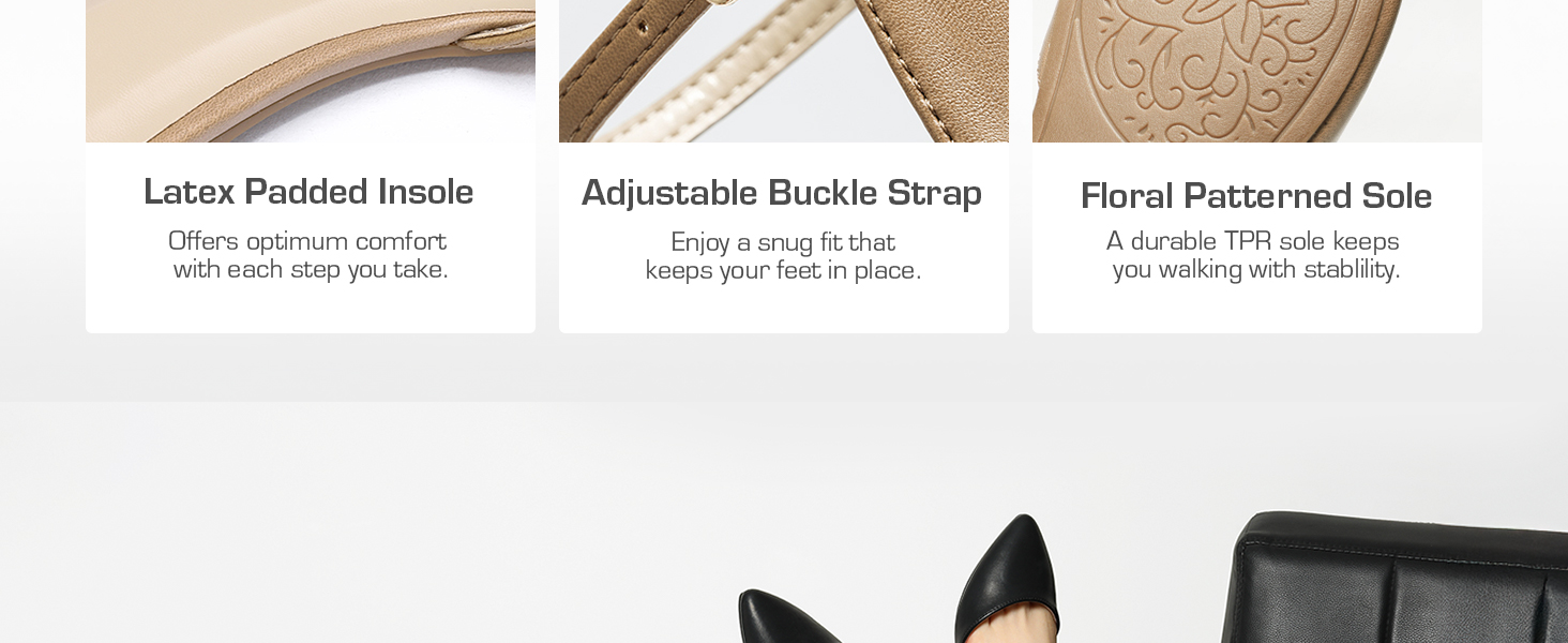 DREAM PAIRS Women's Casual D'Orsay Pointed Toe Flats Shoes