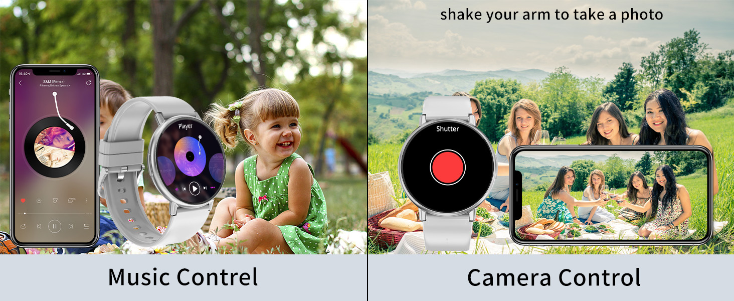 ladies call/receive dial smart watches