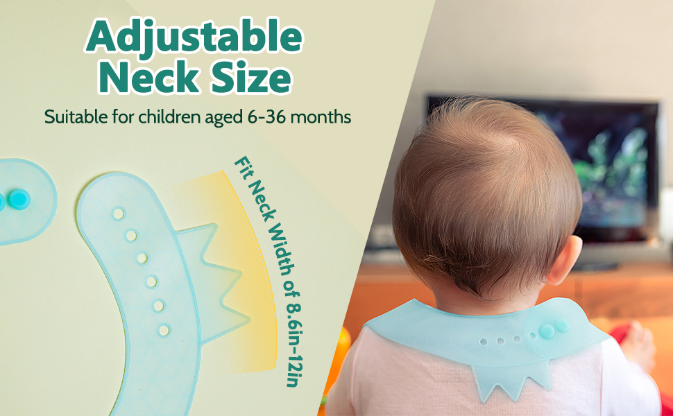 Lictin Silicone Bibs for Babies and Toddlers 3 Pack UltraThin Lightweight