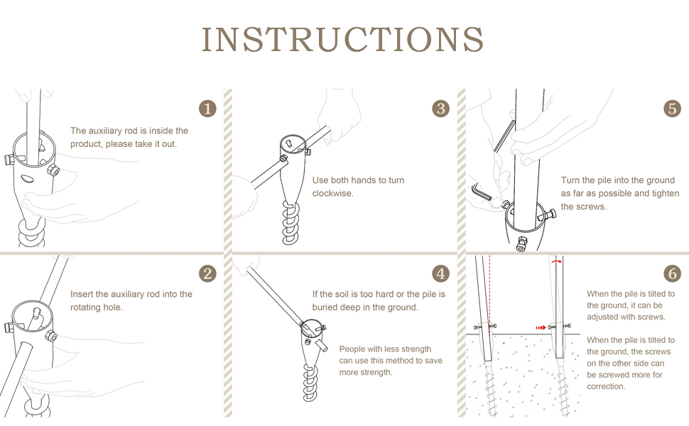 FactionGarden Beach Umbrella Sand Anchor 2 Pack, Heavy