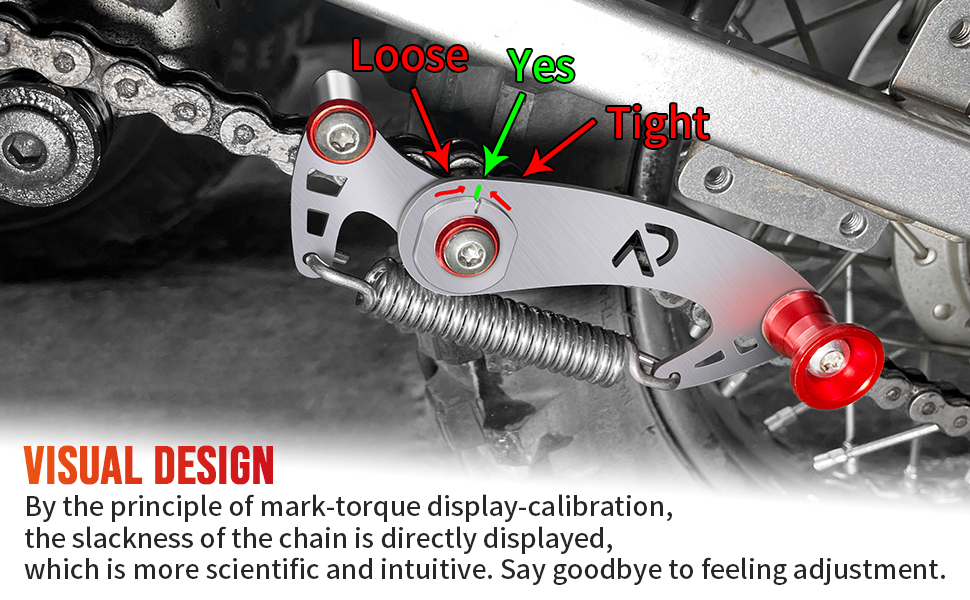 Motorcycle Chain Slack Adjuster Tools Chain Tool Tensioner