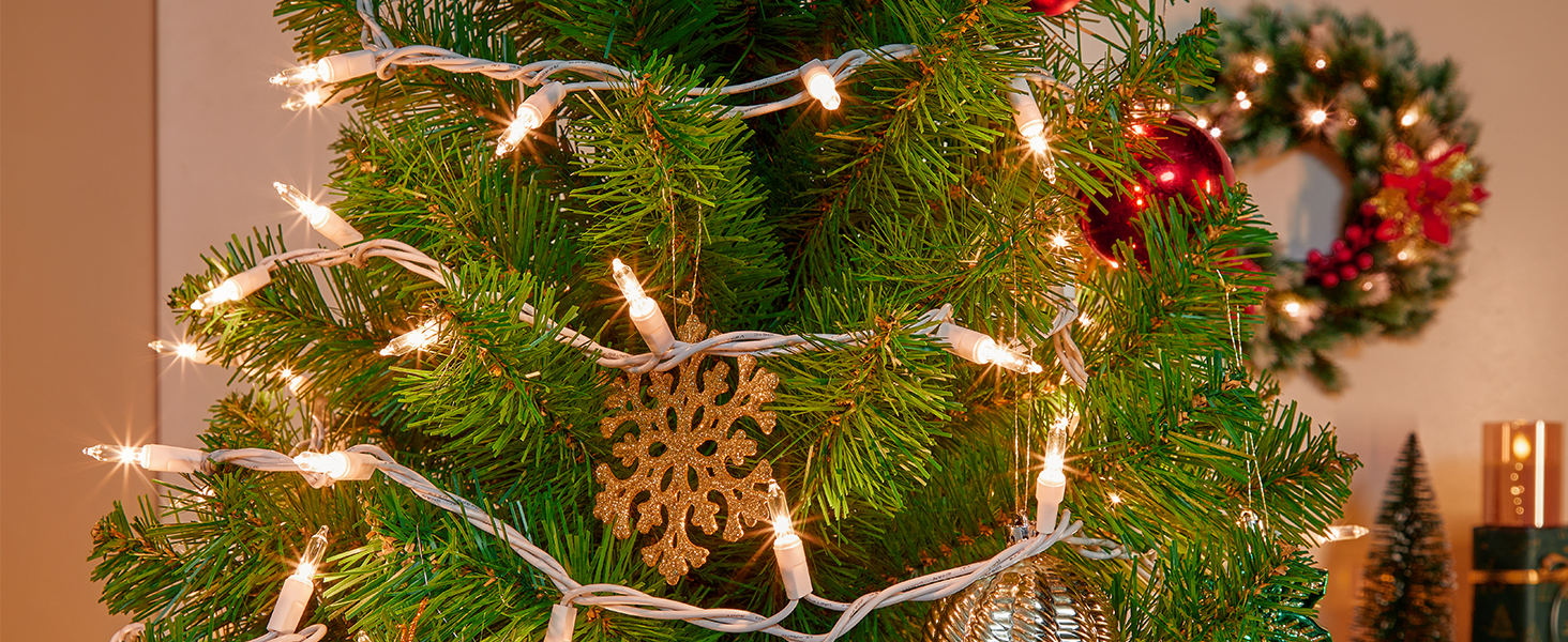 White Christmas Tree Lights