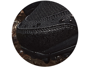 black hiking shoes