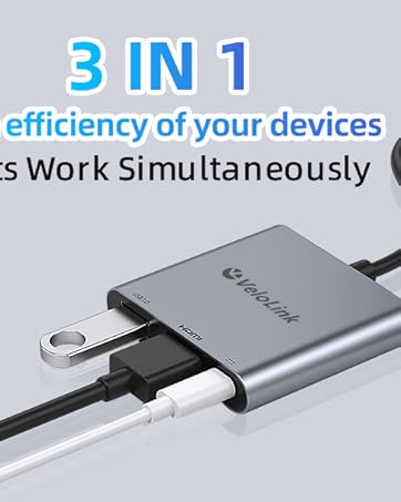 3in1 USB C to HDMI Adapter