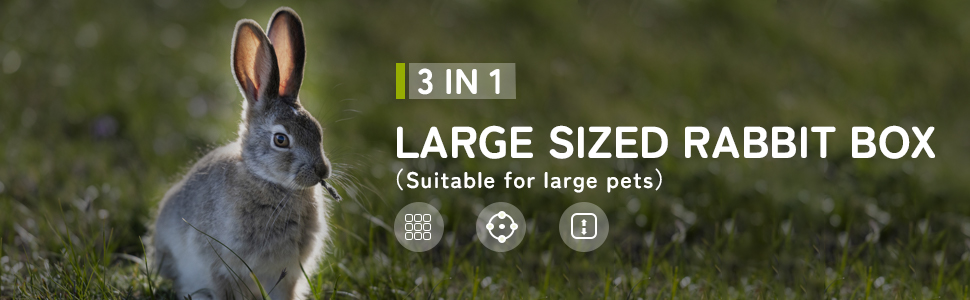 Extra Large Rabbit Hay Feeder A2