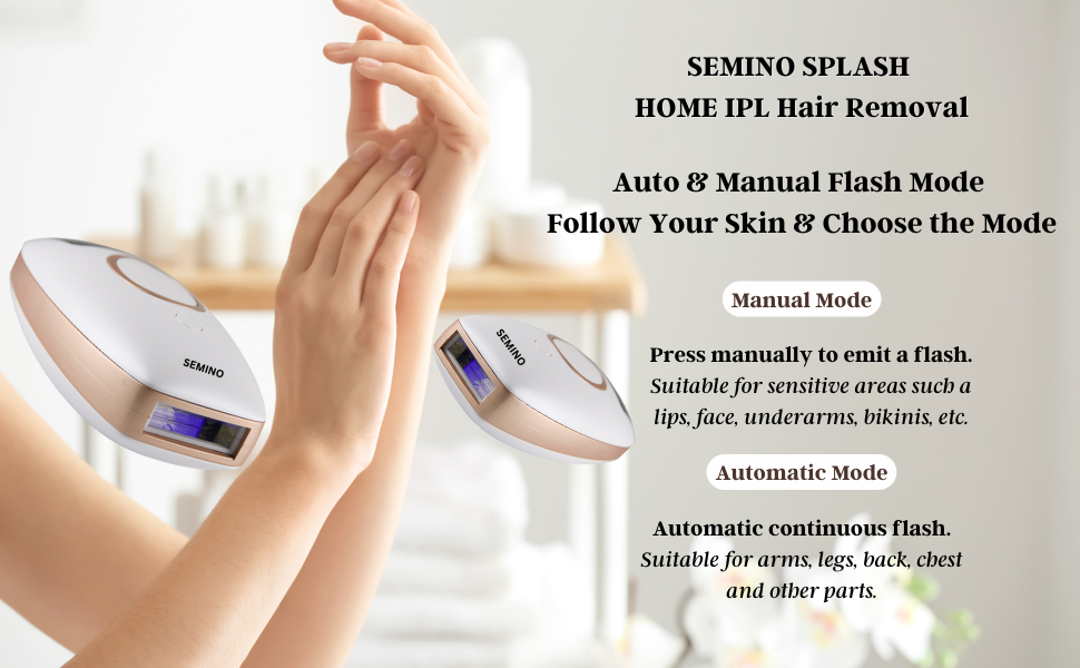 SEMINO SPLASH IPL Hair Removal 