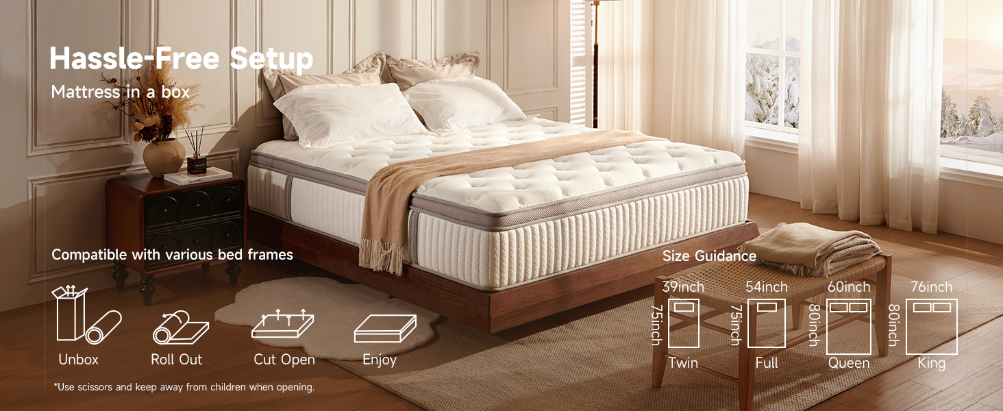 Cooling Gel Memory Foam Mattresses