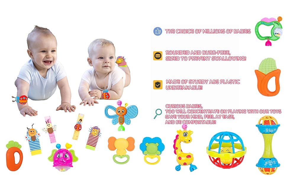 baby essentials for newborn baby toys 0-6 months sensory toys for babies baby sensory toys