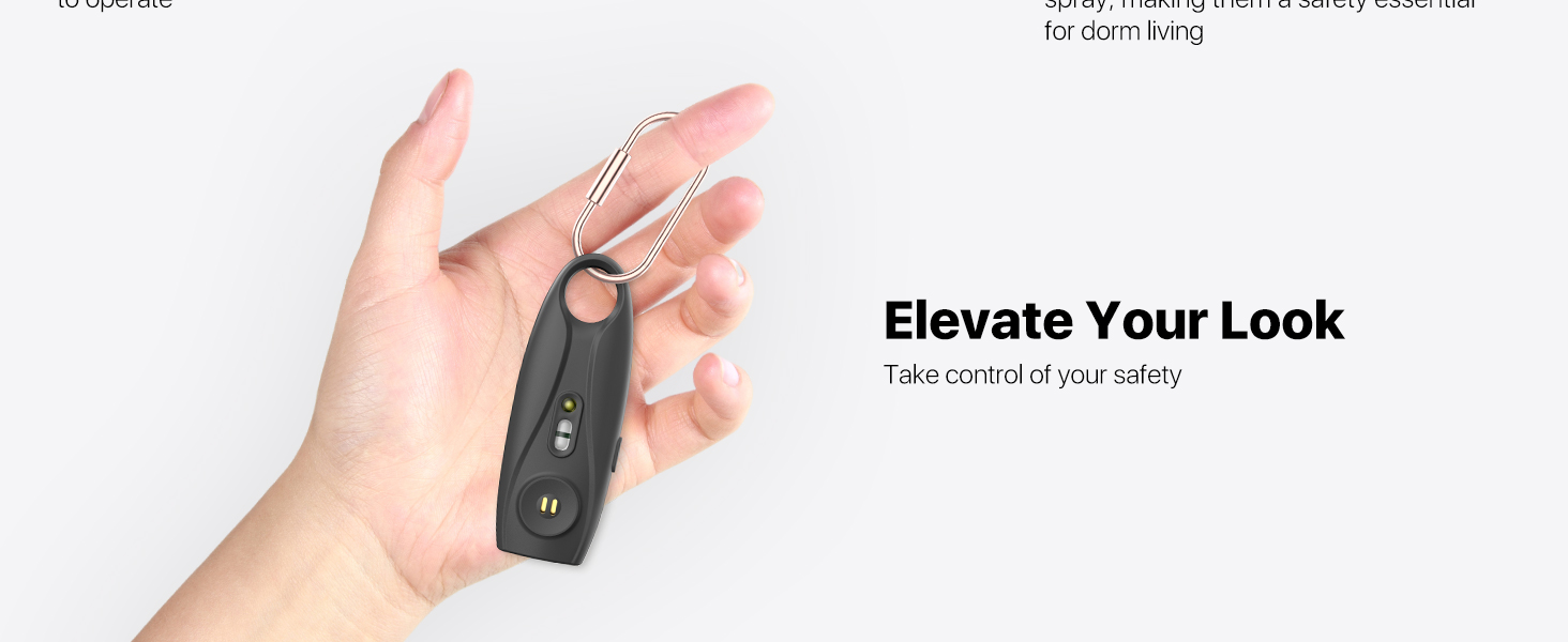 personal alarm keychain for women