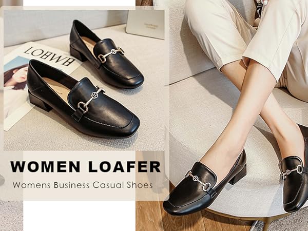 JOSE MOON◆SQUARE TOE LOAFER 39 Jones New York Shoes Womens 9.5 M Finan Square Toe Loafers