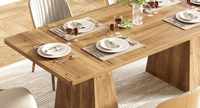rectangle dining table
