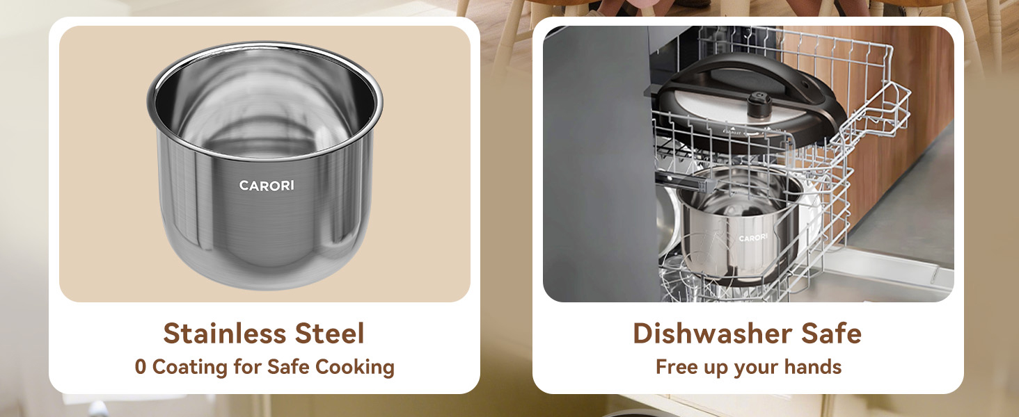 stainless steel pot