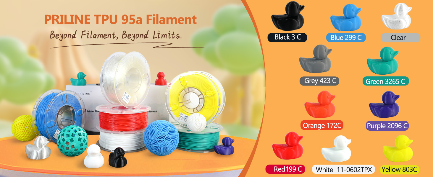 priline tpu 95a filament