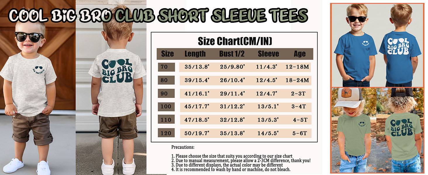 toddler boy big brother tshirts