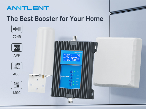 ANNTLENT Cell Phone Signal Booster for House 3G 4G LTE 5G