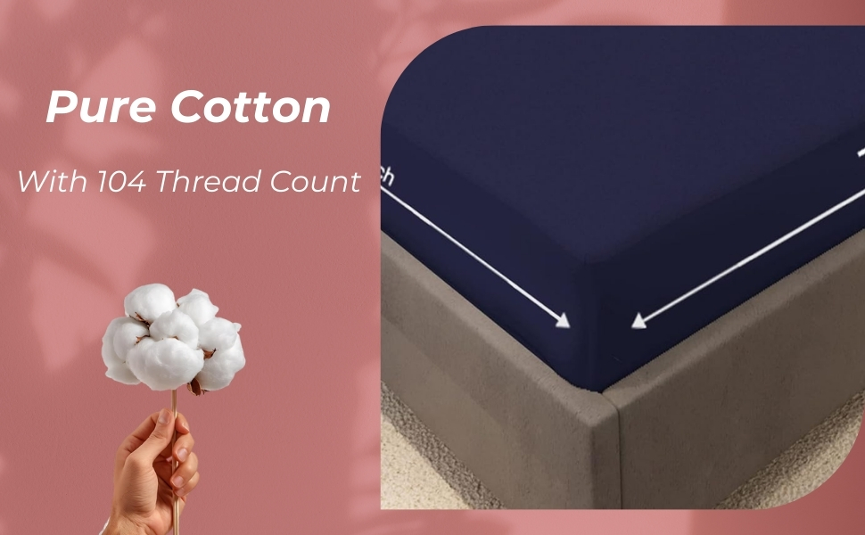 Pure Cotton Mattress Protector