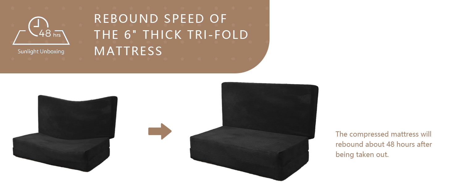 TRI FOLD MATTRESS