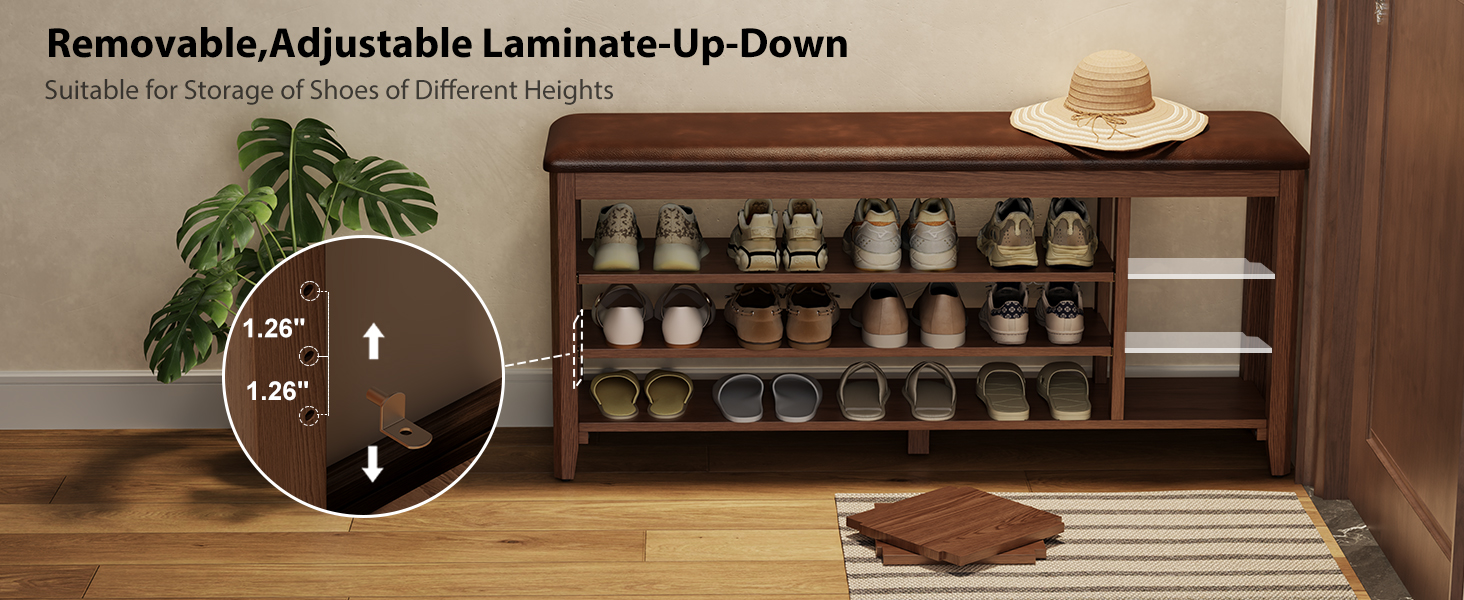 shoe rack for front door entrance