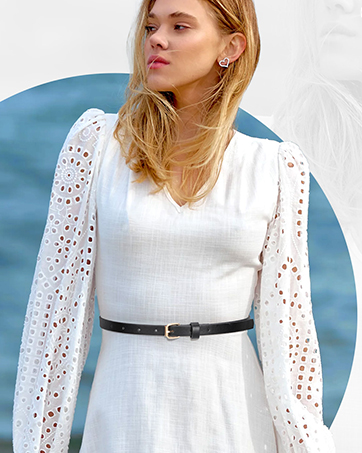 Rhinestone Belt for Women Men 