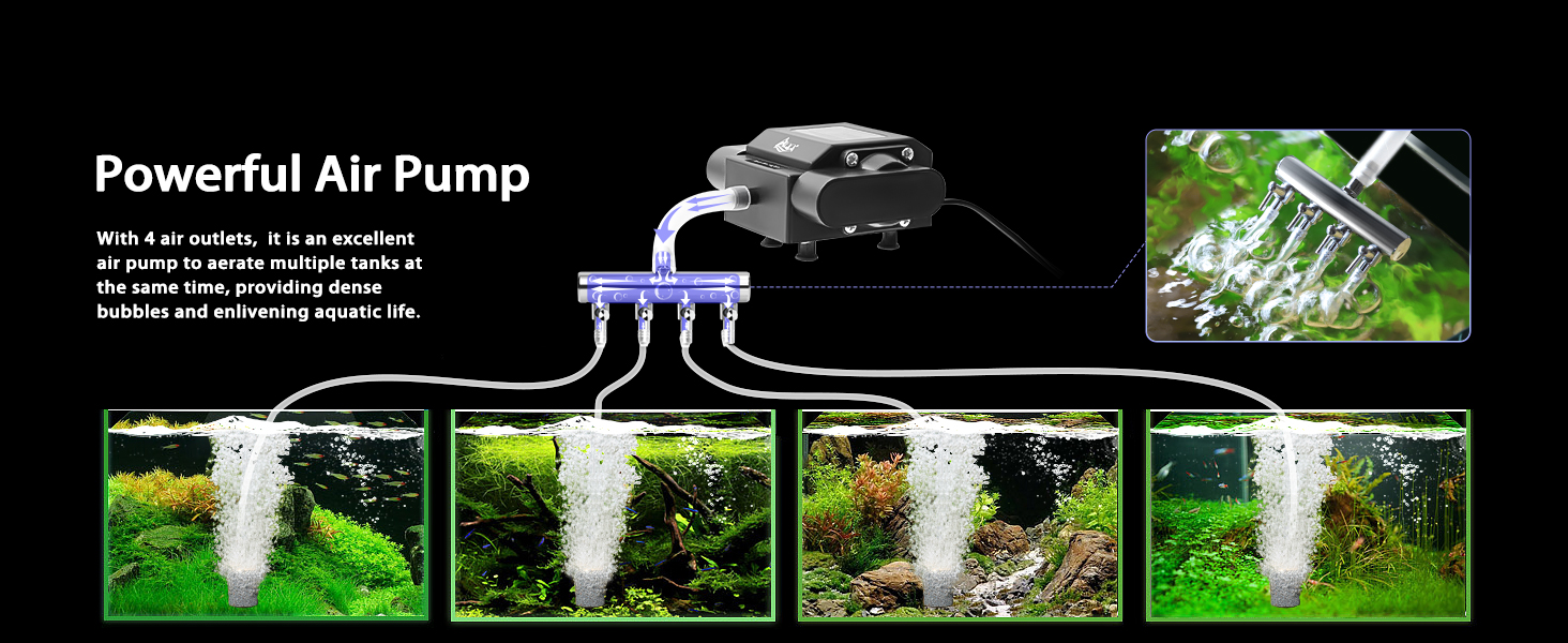 aquarium air pump