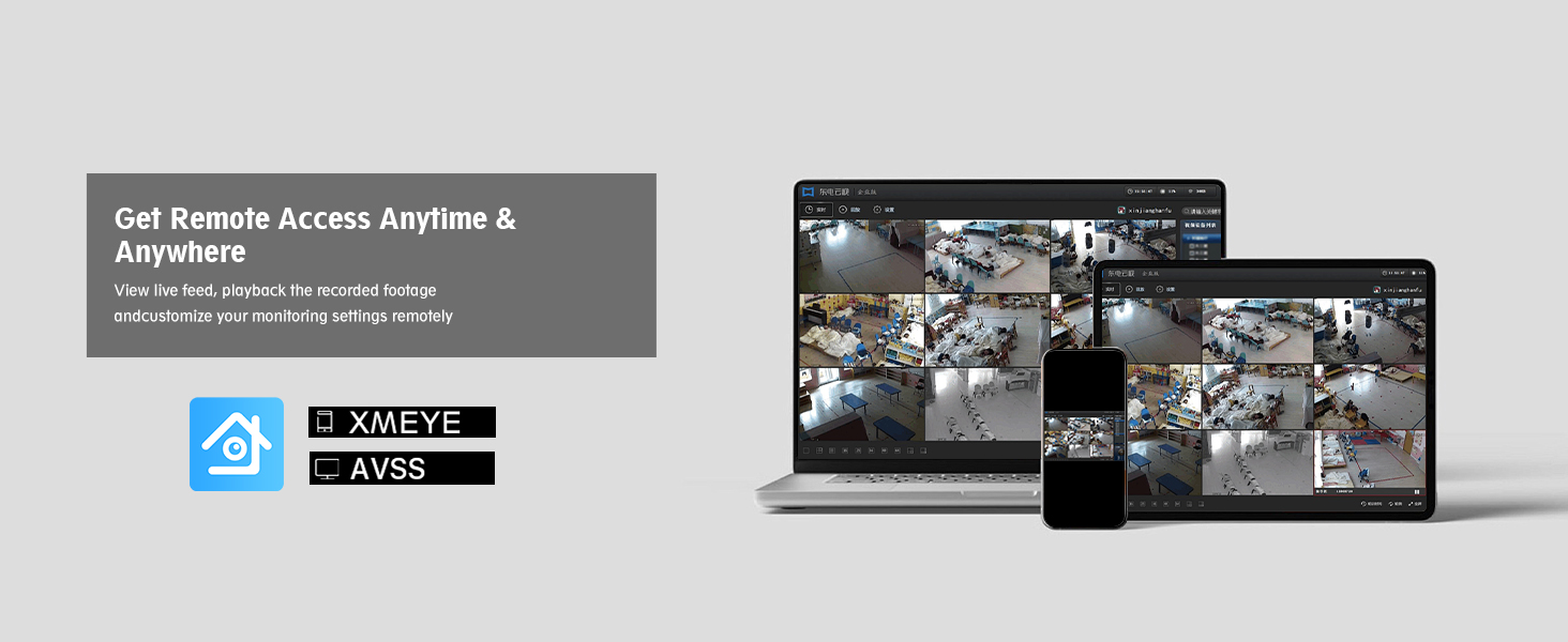 Eversecu 4 Channel Security Camera System